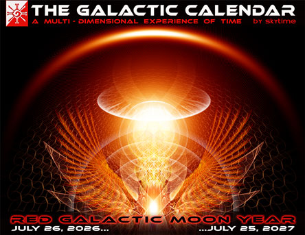 The Galactic Calendar — 13-Moon wall calendar by SkyTime
