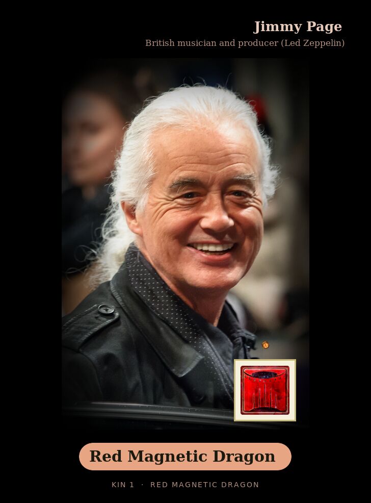 Jimmy Page - Kin 1 Red Magnetic Dragon