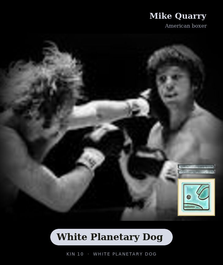 Mike Quarry - Kin 10 White Planetary Dog