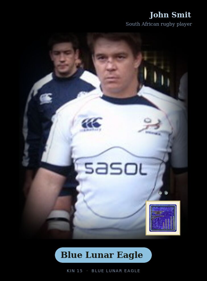 John Smit - Kin 15 Blue Lunar Eagle