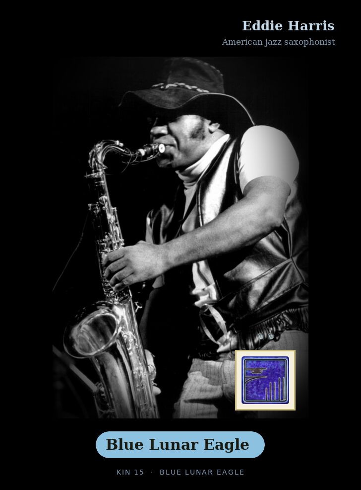 Eddie Harris - Kin 15 Blue Lunar Eagle