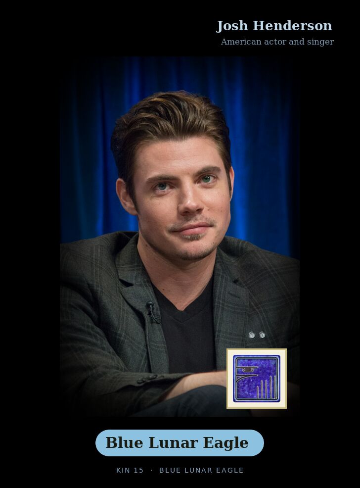 Josh Henderson - Kin 15 Blue Lunar Eagle