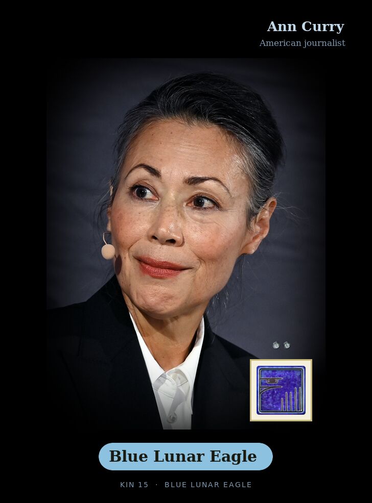 Ann Curry - Kin 15 Blue Lunar Eagle
