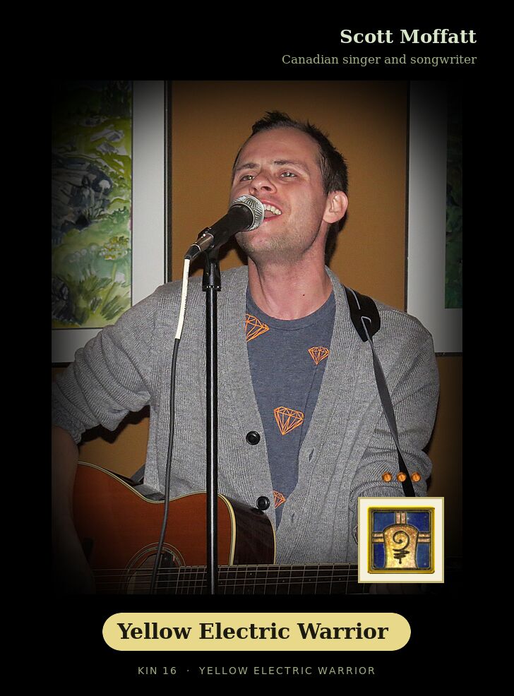 Scott Moffatt - Kin 16 Yellow Electric Warrior