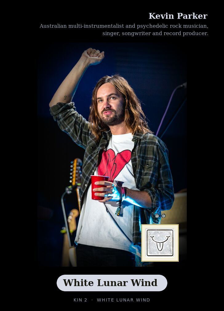 Kevin Parker - Kin 2 White Lunar Wind