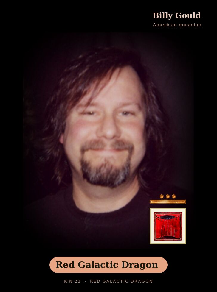 Billy Gould - Kin 21 Red Galactic Dragon