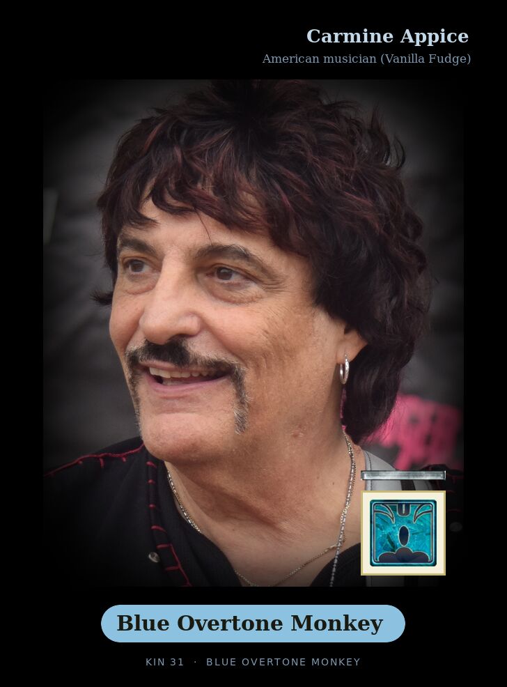 Carmine Appice - Kin 31 Blue Overtone Monkey