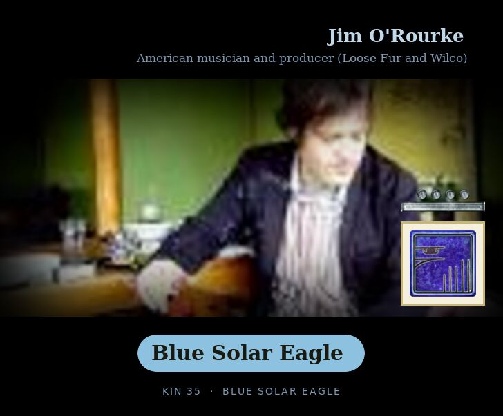 Jim O''Rourke - Kin 35 Blue Solar Eagle