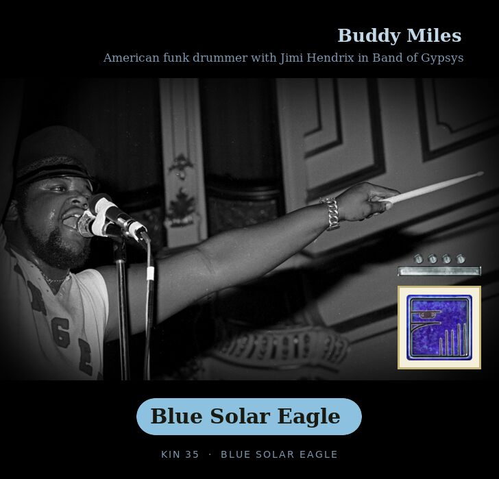 Buddy Miles - Kin 35 Blue Solar Eagle