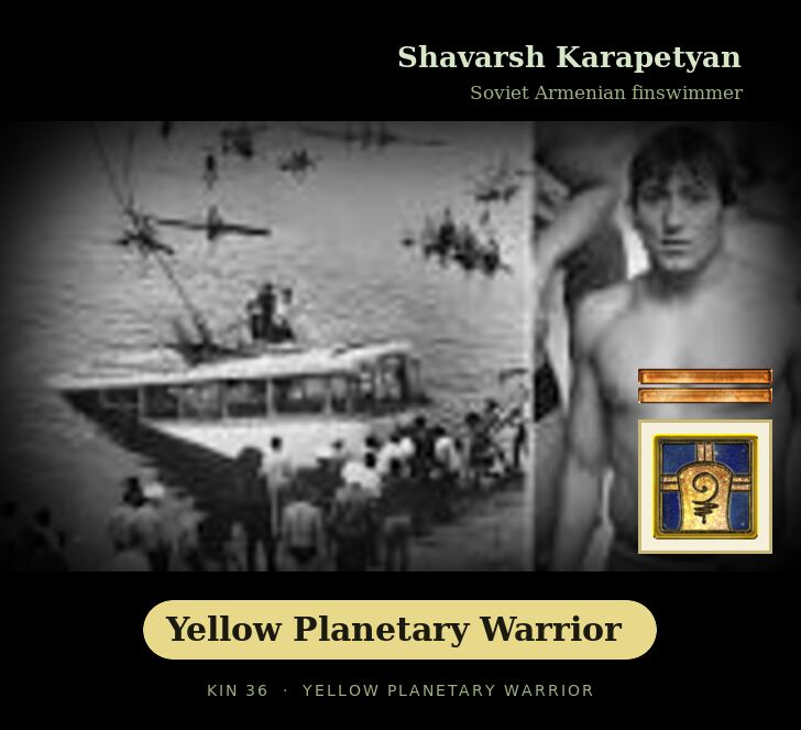 Shavarsh Karapetyan - Kin 36 Yellow Planetary Warrior