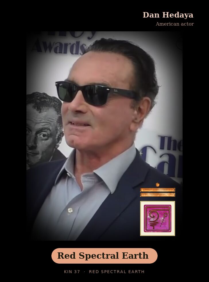 Dan Hedaya - Kin 37 Red Spectral Earth
