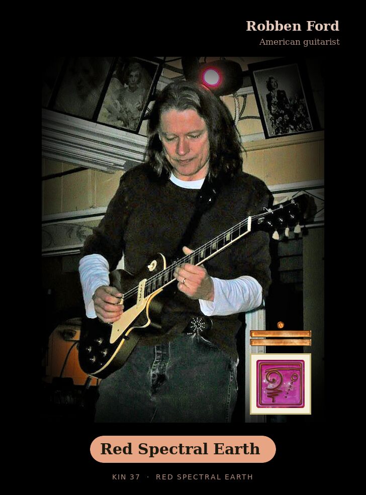 Robben Ford - Kin 37 Red Spectral Earth