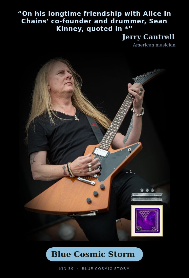 Jerry Cantrell - Kin 39 Blue Cosmic Storm