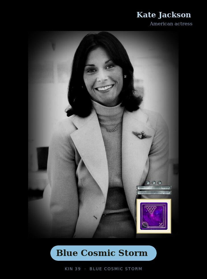 Kate Jackson - Kin 39 Blue Cosmic Storm