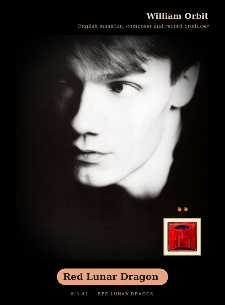 William Orbit - Kin 41 Red Lunar Dragon