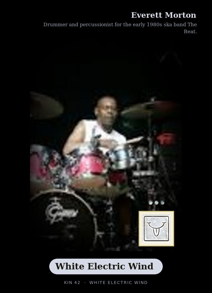 Everett Morton - Kin 42 White Electric Wind