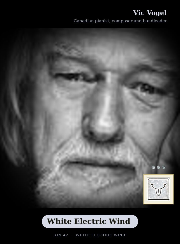 Vic Vogel - Kin 42 White Electric Wind