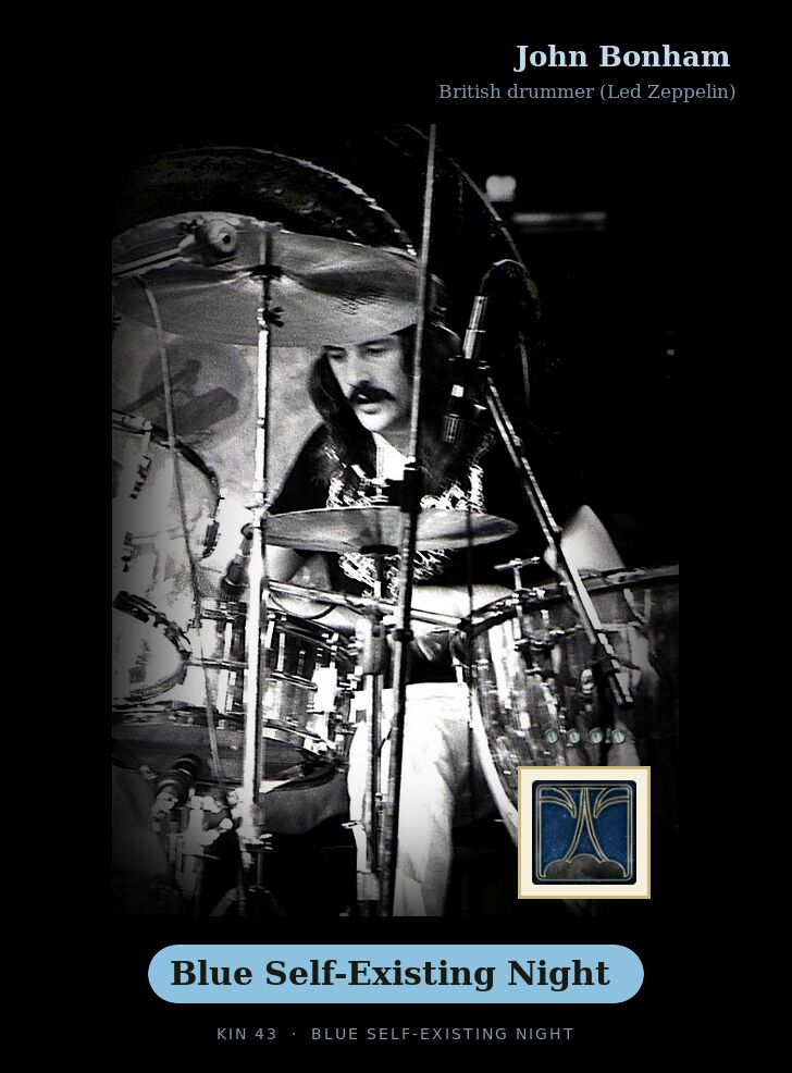 John Bonham - Kin 43 Blue Self-Existing Night