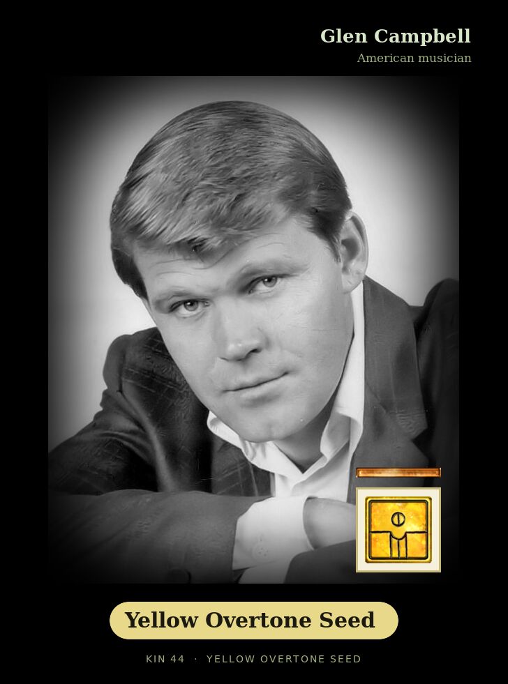 Glen Campbell - Kin 44 Yellow Overtone Seed