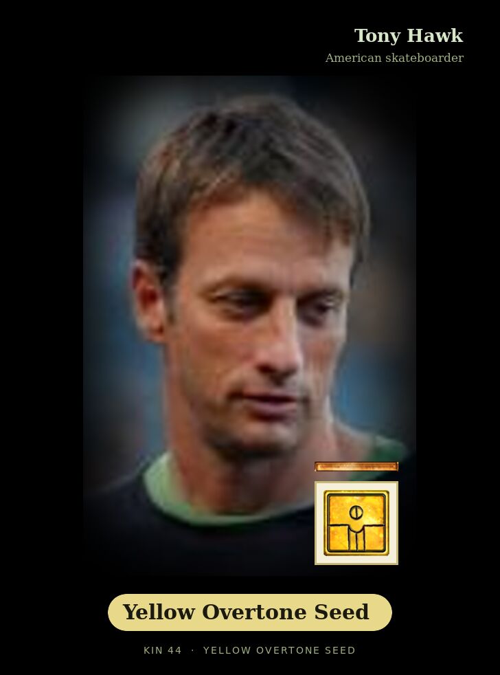Tony Hawk - Kin 44 Yellow Overtone Seed