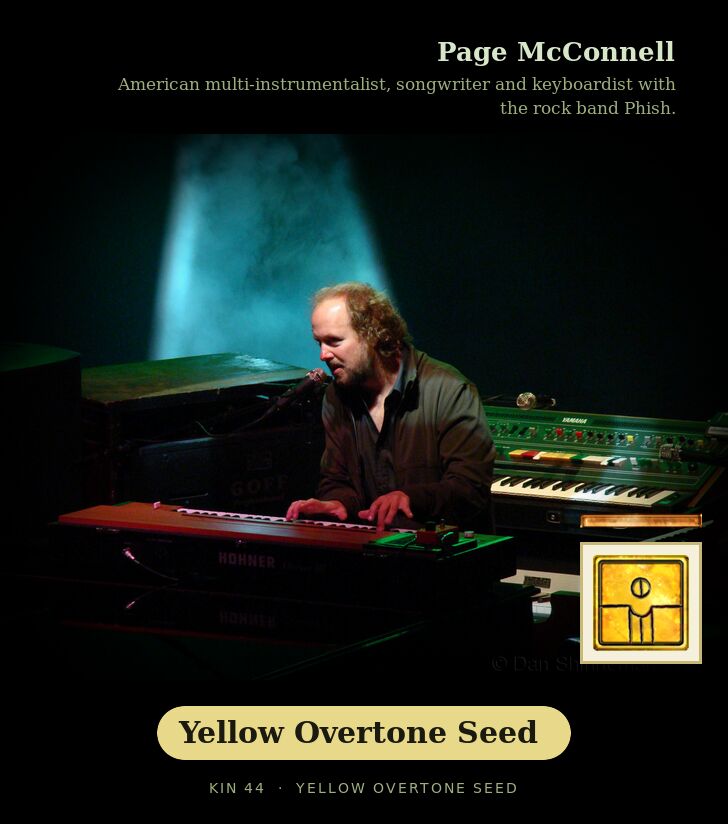 Page McConnell - Kin 44 Yellow Overtone Seed