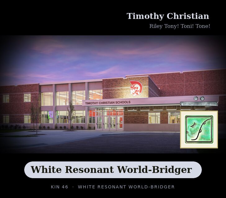 Timothy Christian - Kin 46 White Resonant World-Bridger