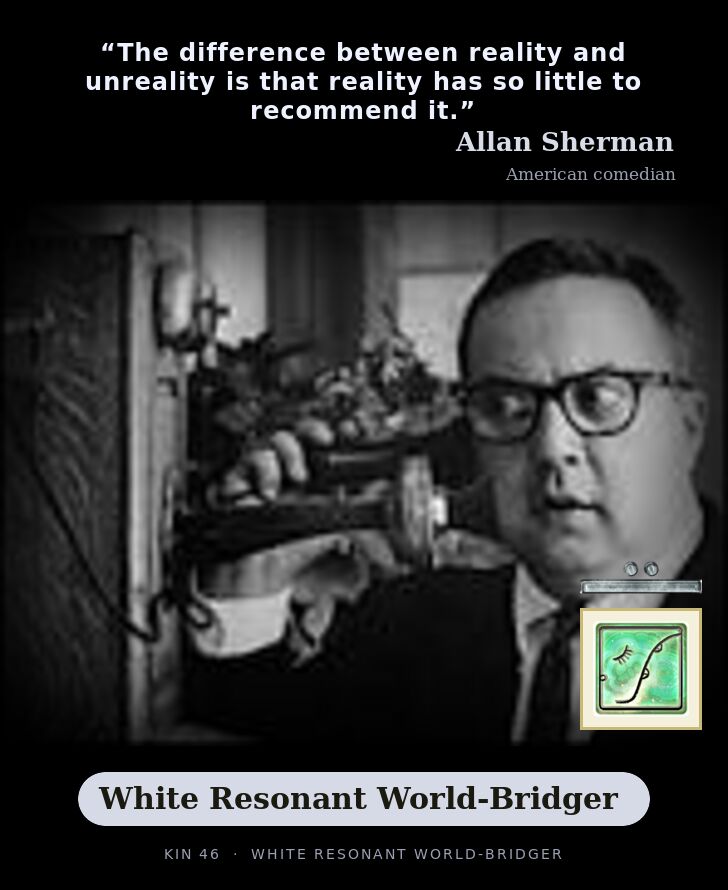 Allan Sherman - Kin 46 White Resonant World-Bridger