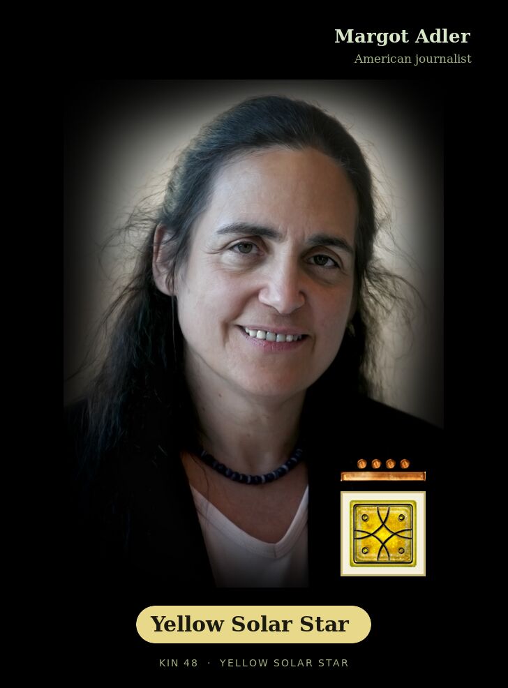 Margot Adler - Kin 48 Yellow Solar Star
