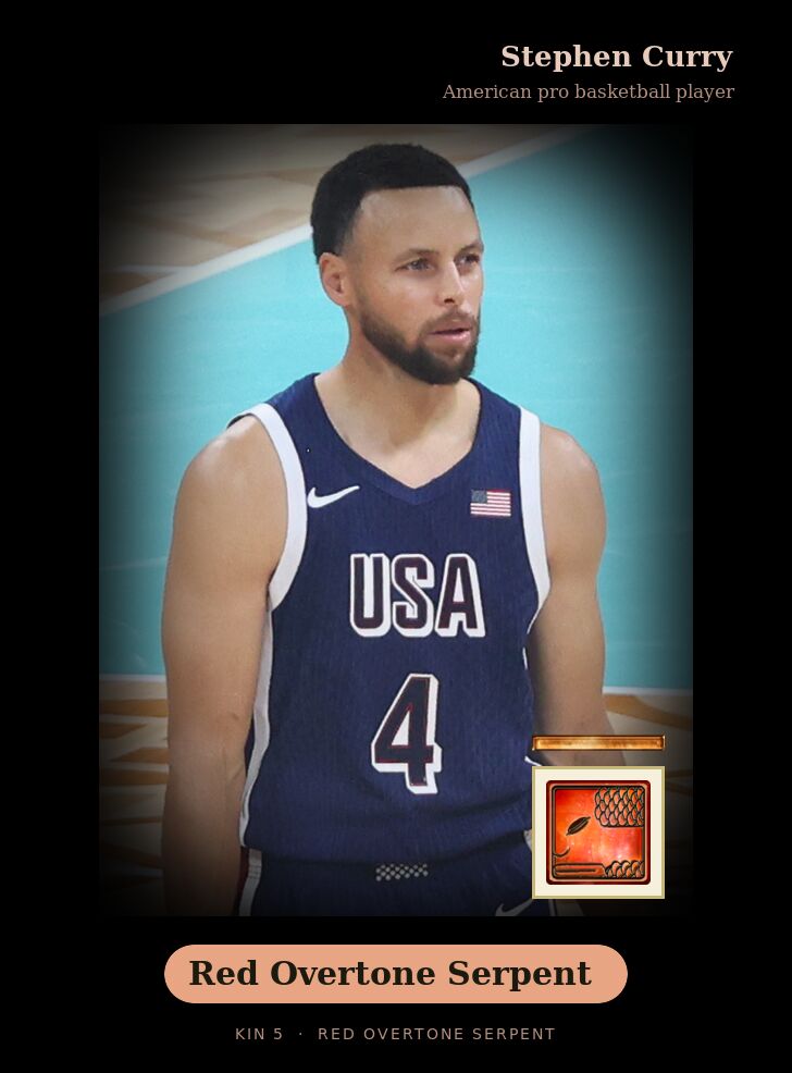 Stephen Curry - Kin 5 Red Overtone Serpent