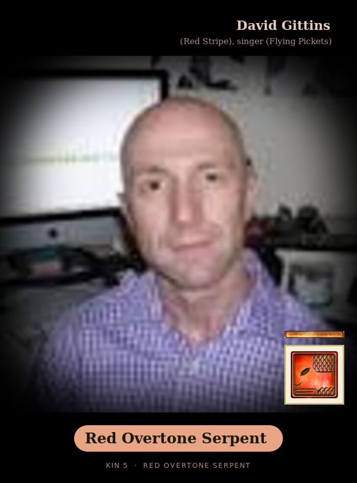 David Gittins - Kin 5 Red Overtone Serpent