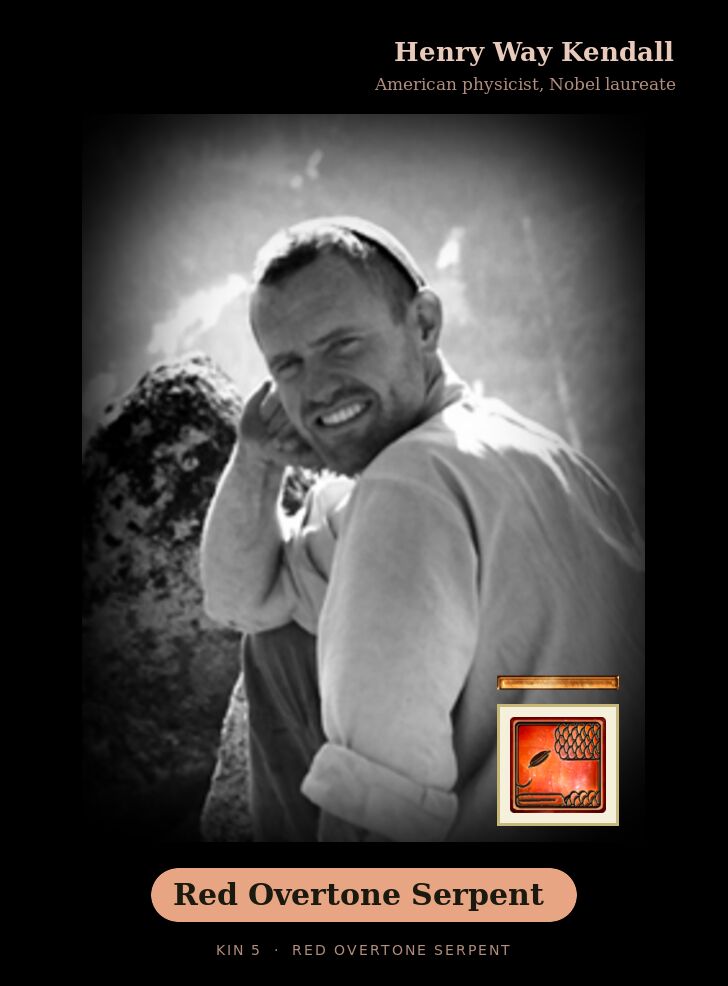 Henry Way Kendall - Kin 5 Red Overtone Serpent