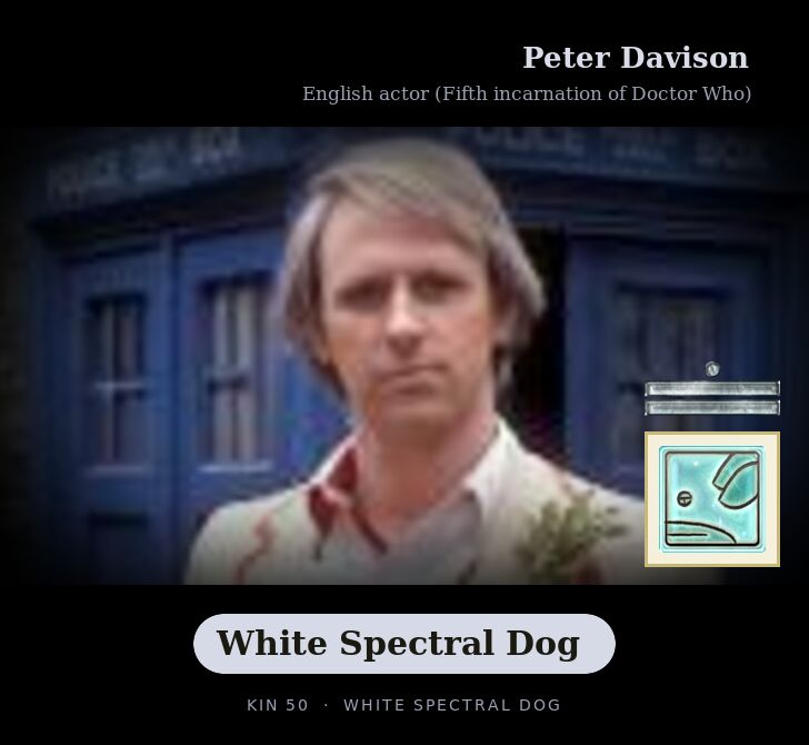 Peter Davison - Kin 50 White Spectral Dog