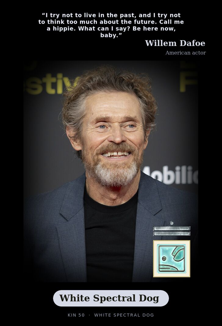 Willem Dafoe - Kin 50 White Spectral Dog
