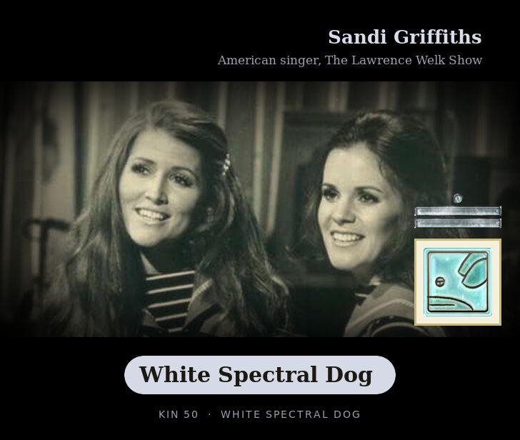 Sandi Griffiths - Kin 50 White Spectral Dog
