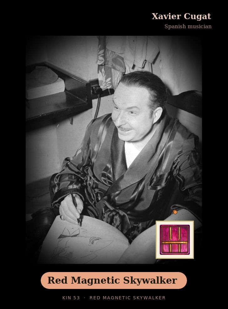 Xavier Cugat - Kin 53 Red Magnetic Skywalker
