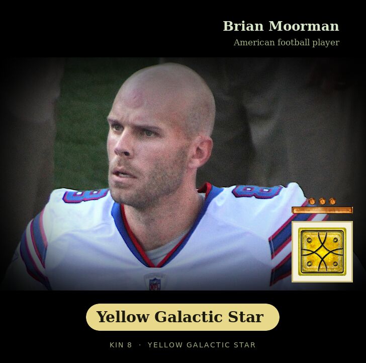 Brian Moorman - Kin 8 Yellow Galactic Star