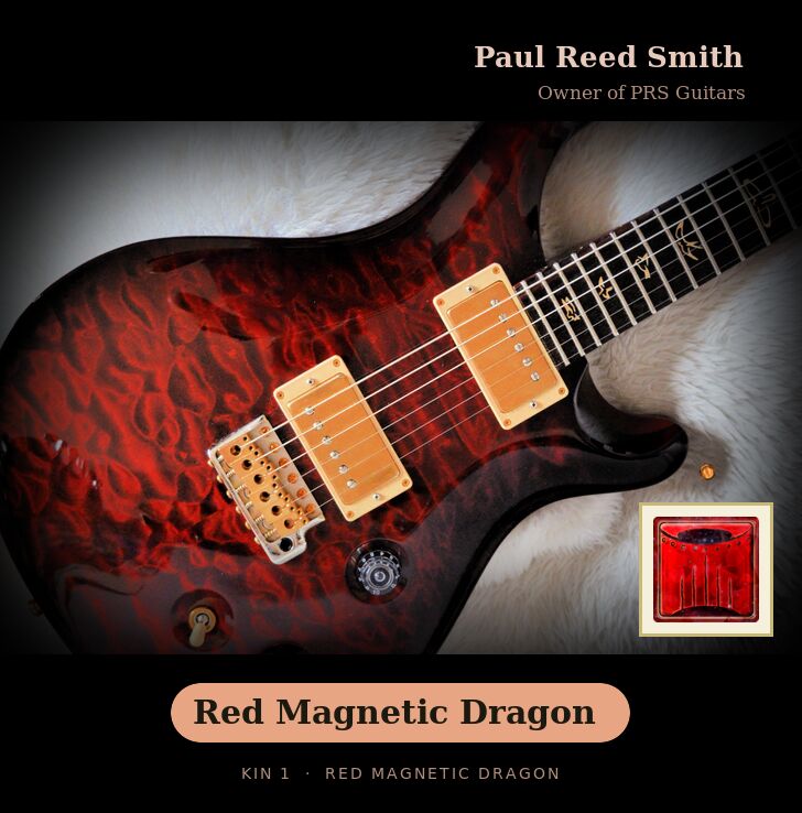 Paul Reed Smith · Red Magnetic Dragon