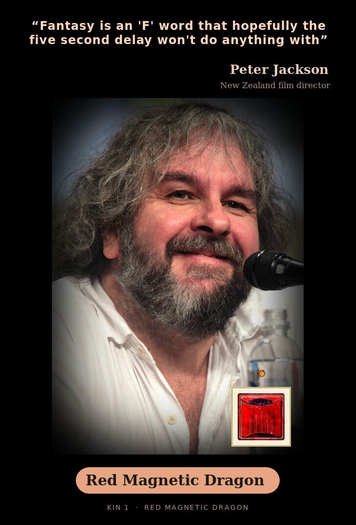 Peter Jackson · Red Magnetic Dragon