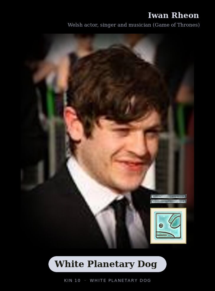 Iwan Rheon · White Planetary Dog