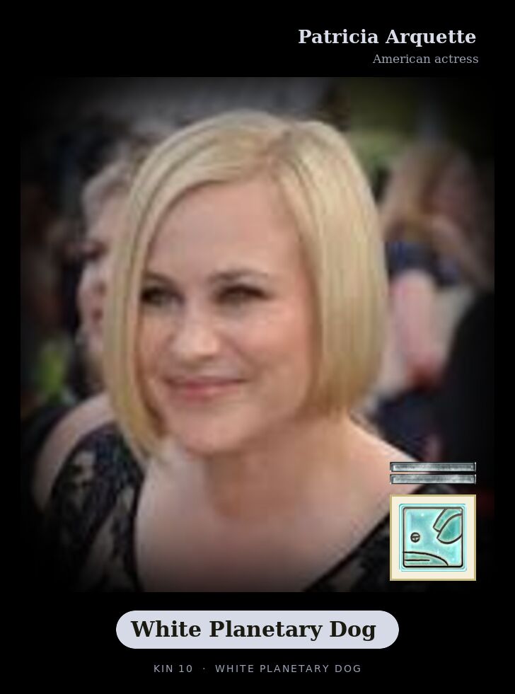 Patricia Arquette · White Planetary Dog