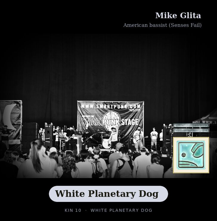 Mike Glita · White Planetary Dog