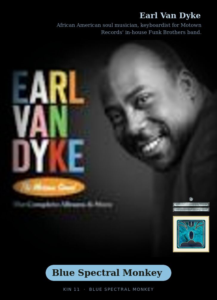 Earl Van Dyke · Blue Spectral Monkey