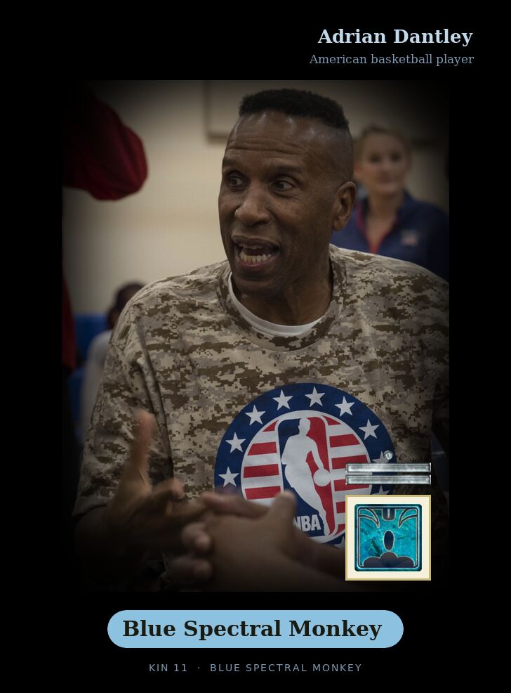 Adrian Dantley · Blue Spectral Monkey