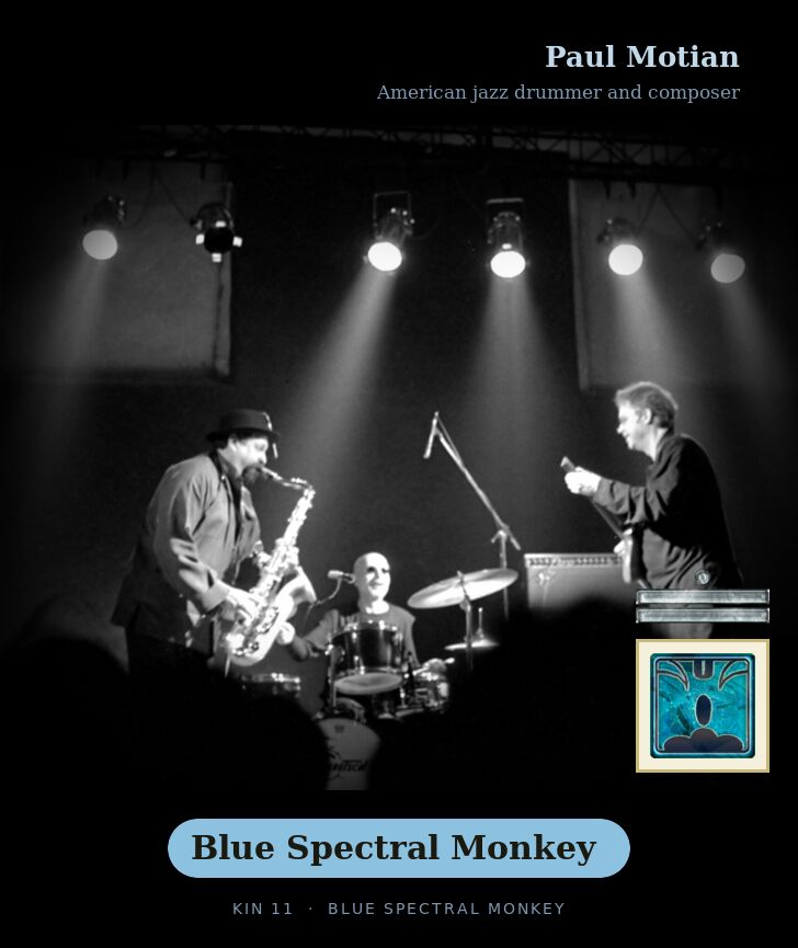 Paul Motian · Blue Spectral Monkey