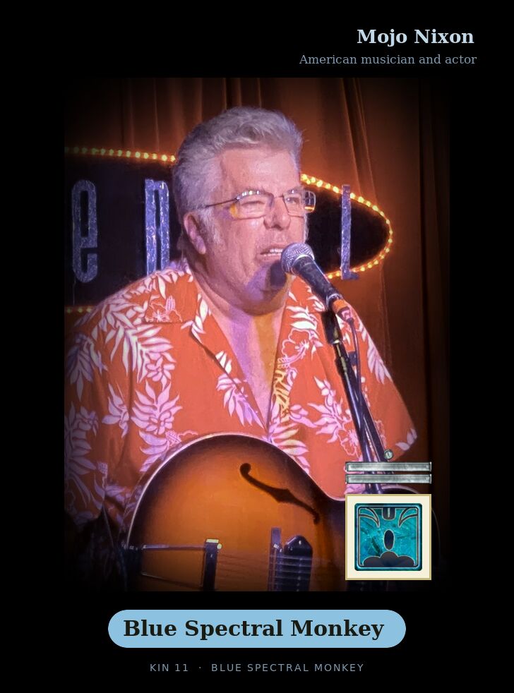Mojo Nixon · Blue Spectral Monkey