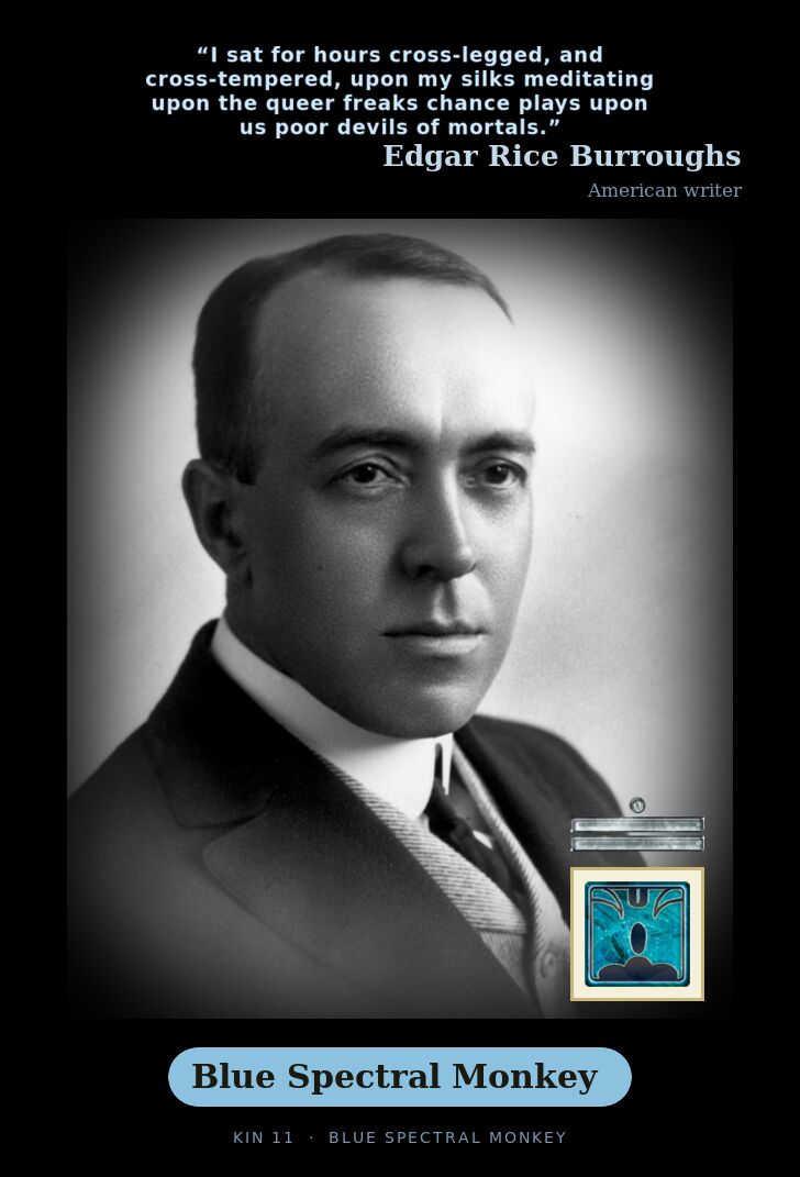 Edgar Rice Burroughs · Blue Spectral Monkey