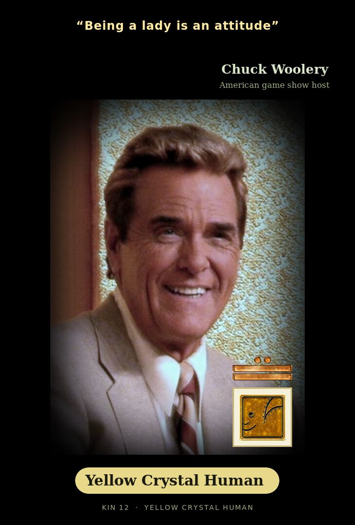 Chuck Woolery · Yellow Crystal Human