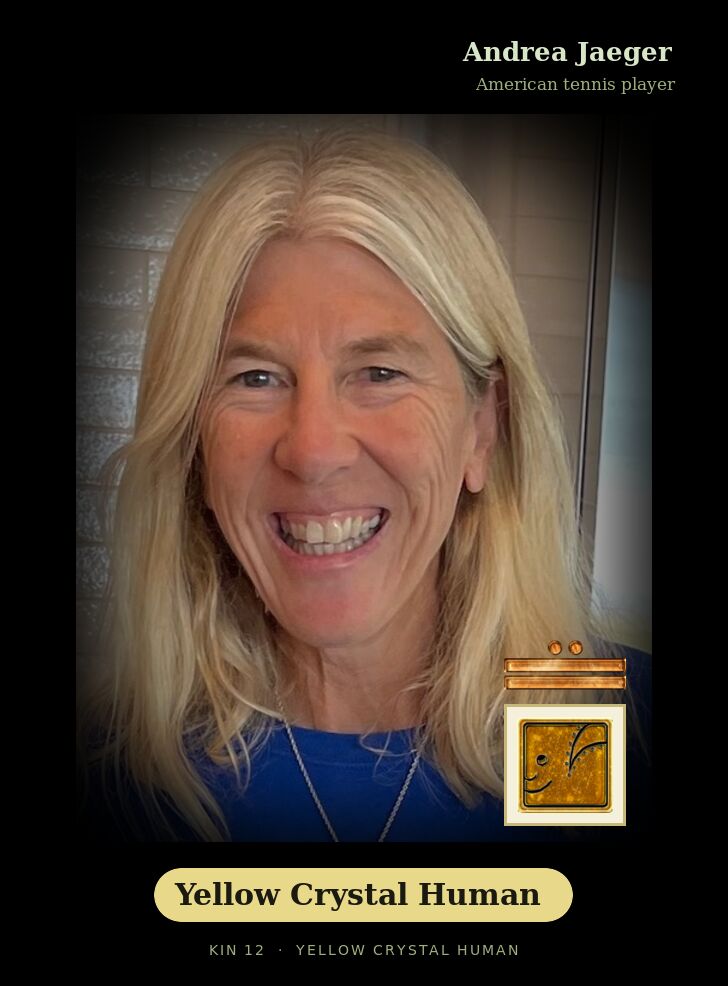 Andrea Jaeger · Yellow Crystal Human