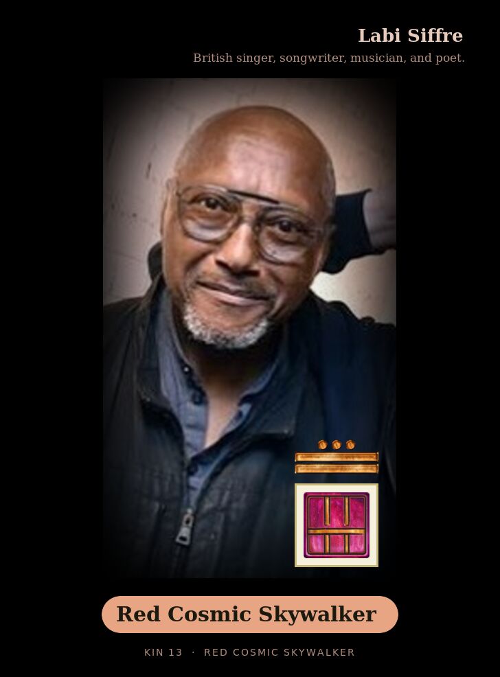 Labi Siffre · Red Cosmic Skywalker