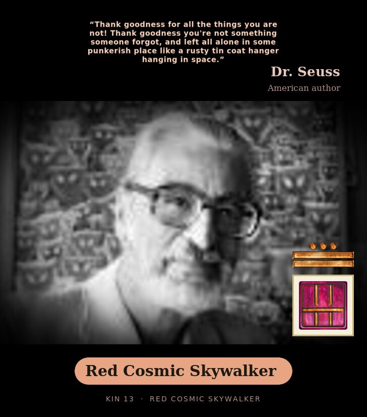 Dr. Seuss · Red Cosmic Skywalker
